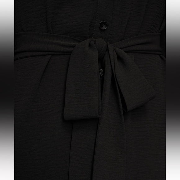Calvin Klein Elegant Black Shirt Dress - Picture 7 of 7
